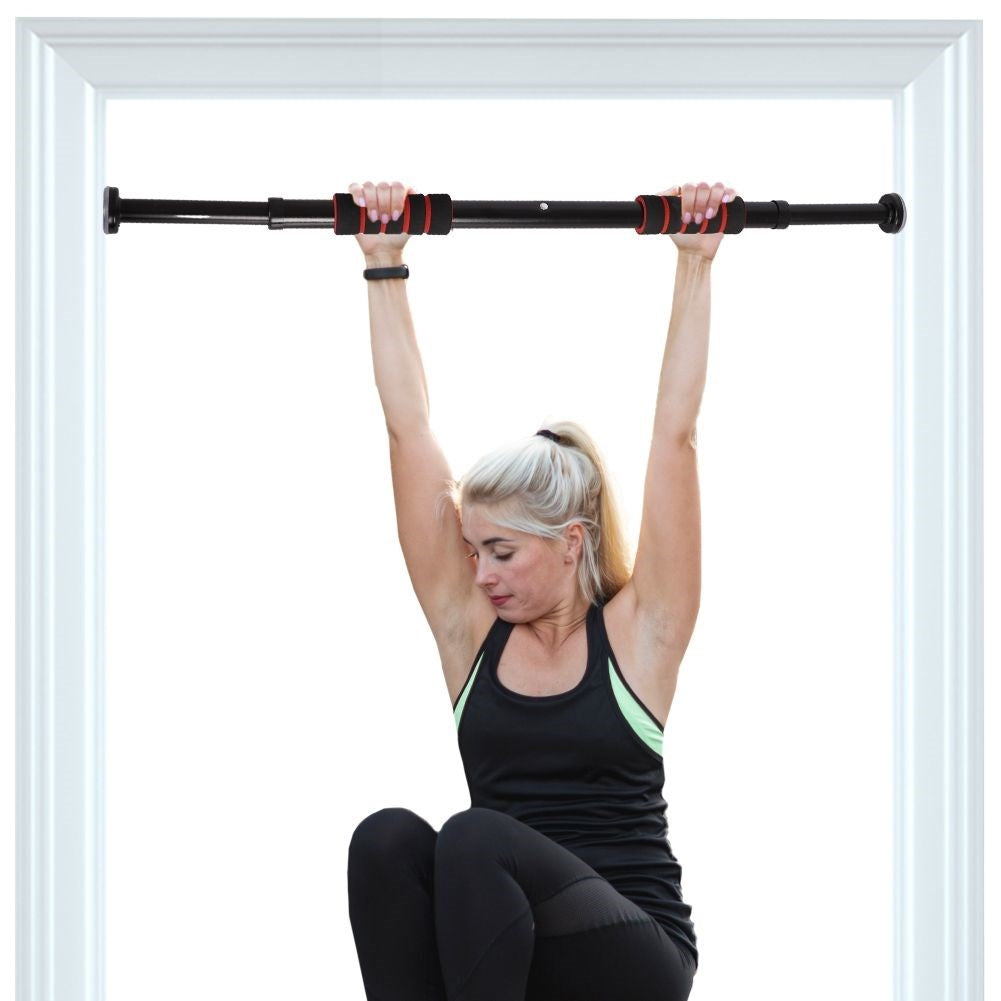 Telescopic pull-up bar for door frame - sustainable training