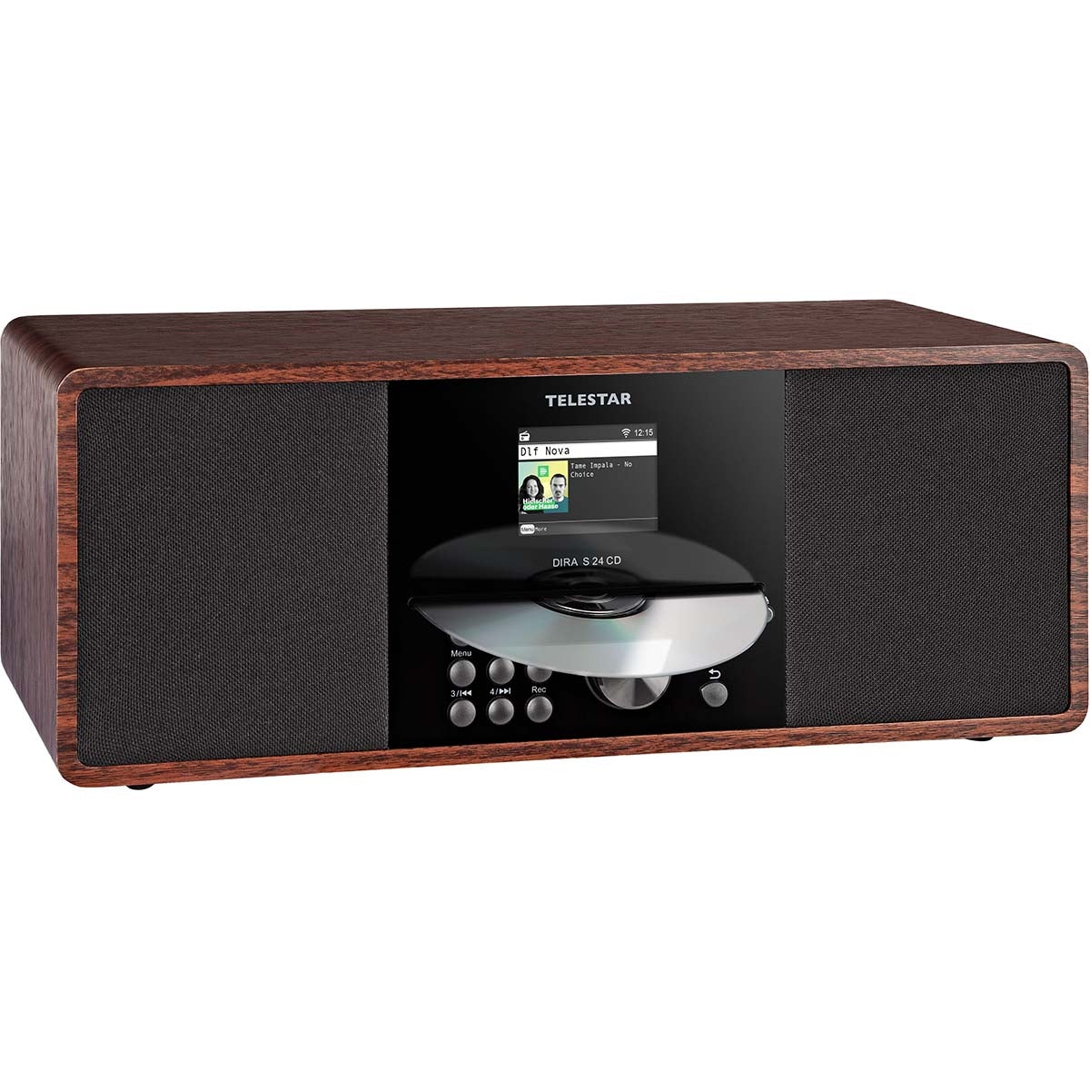 Telestar DIRA S 24 CD DAB+ / FM Stereo Radio with CD Player Wood
