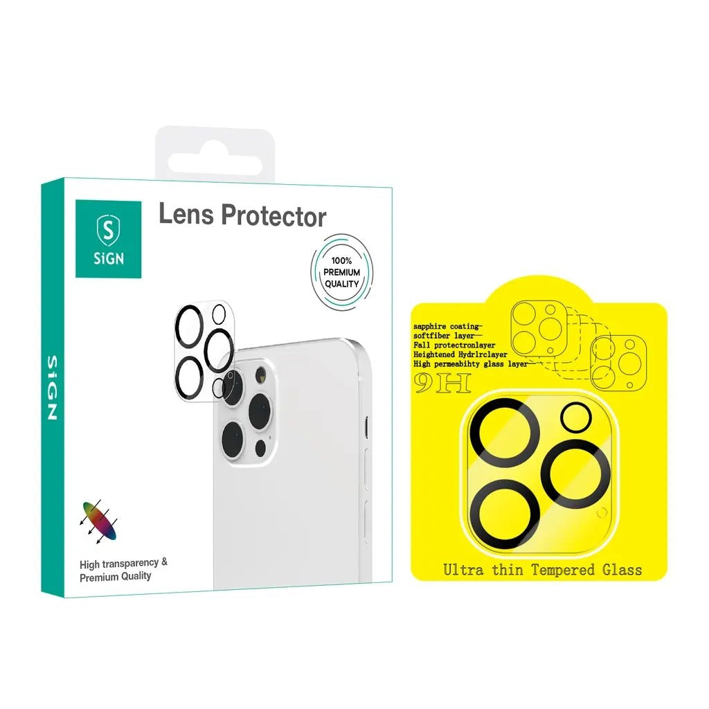 Tempered Glass Lens Cover for iPhone 15 Pro & iPhone 15 Pro Max