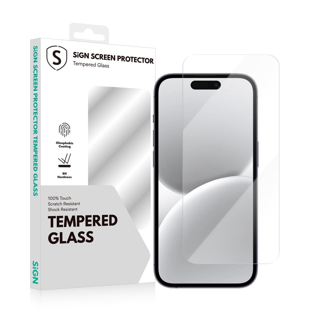 Tempered Glass Screen Protector for iPhone 16