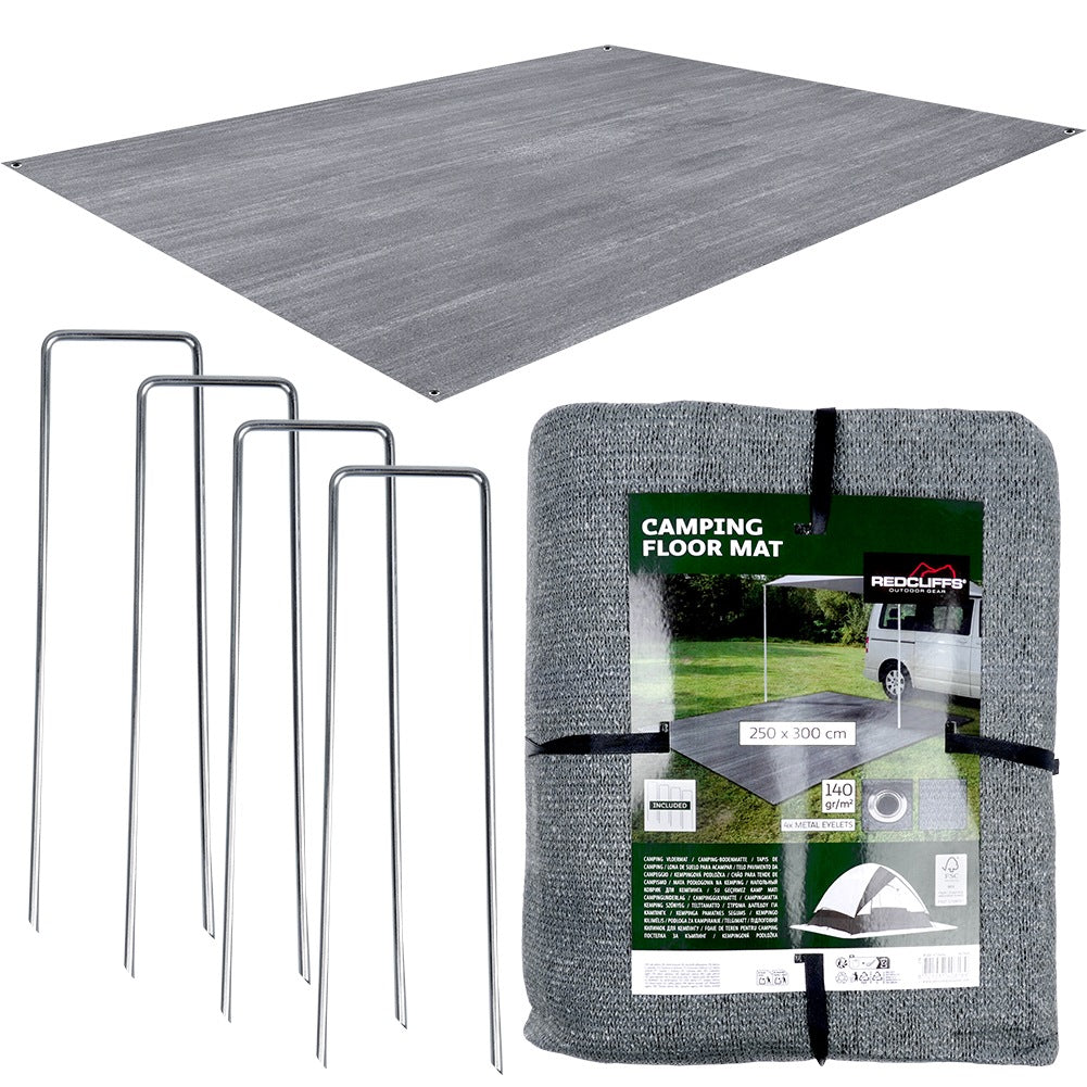 Tent and vestibule floor with pegs 250x300 cm 5 pcs.