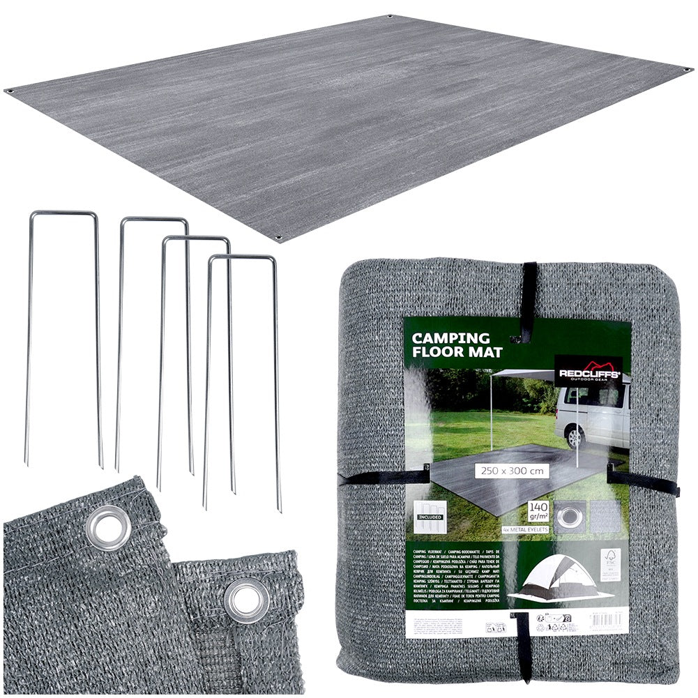 Tent and vestibule floor with pegs 250x300 cm 5 pcs.