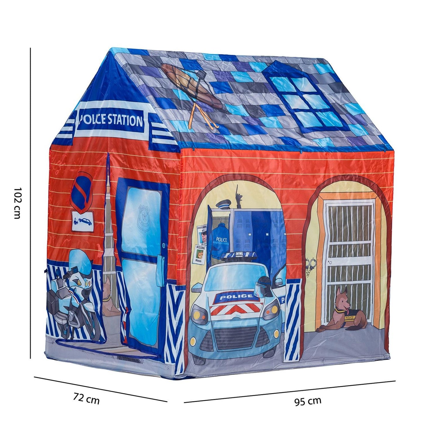 Tent children's playhouse police station Iplay