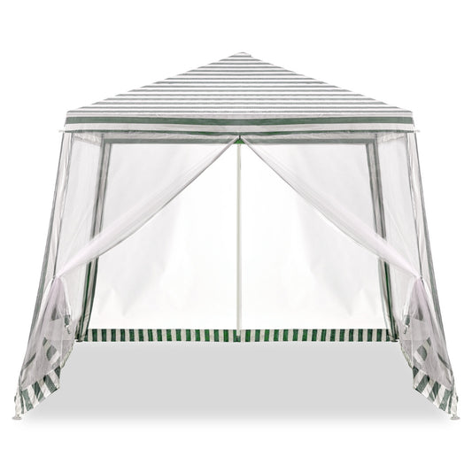 Tent garden party pavilion commercial gazebo White 2.4X2.4m