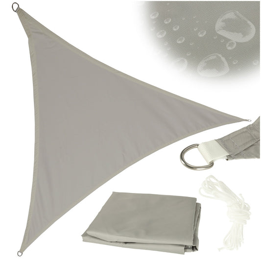 Terrace sunshade sail 4x4x4m triple sza