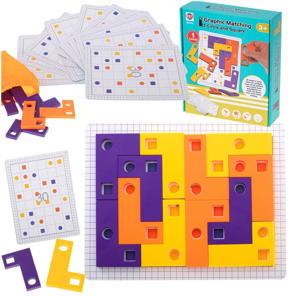 Tetris puzzle game + cards