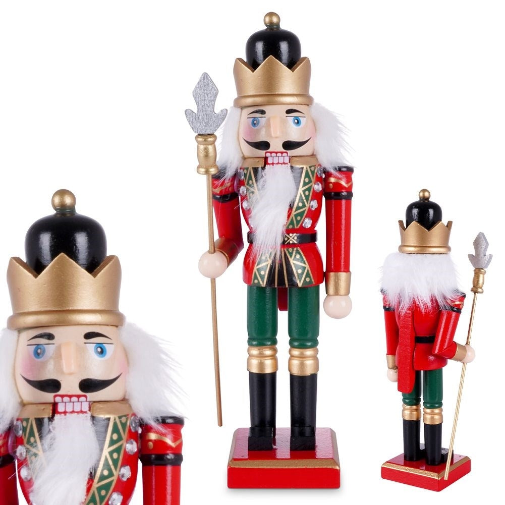 The Nutcracker of the Christmas season - 25 cm Wooden decoration
