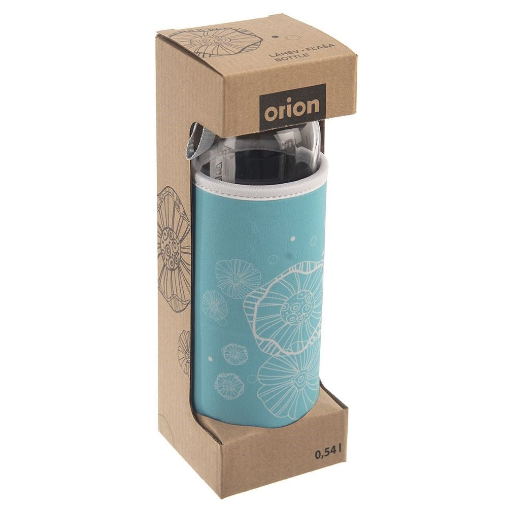 Thermal Glass Bottle with Metal Lid for Safe Drinks