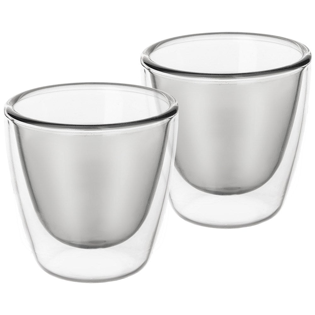 Thermal Glasses with Double Walls - 90 ml, Set of 2