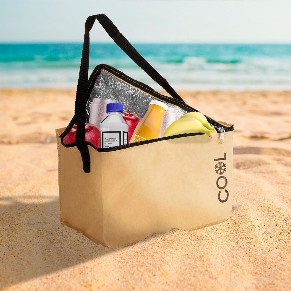 Thermal Paper Bag 10L with Zipper and Carrying Handle