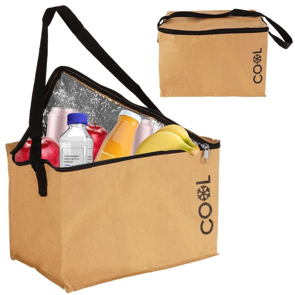 Thermal Paper Bag 10L with Zipper and Carrying Handle