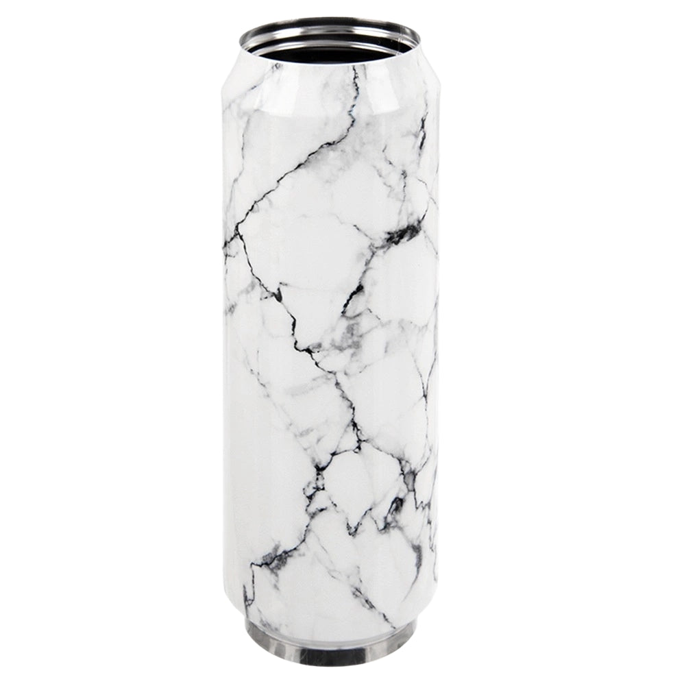 Thermal Travel Mug, Marble Design, 700ml, Stainless Steel