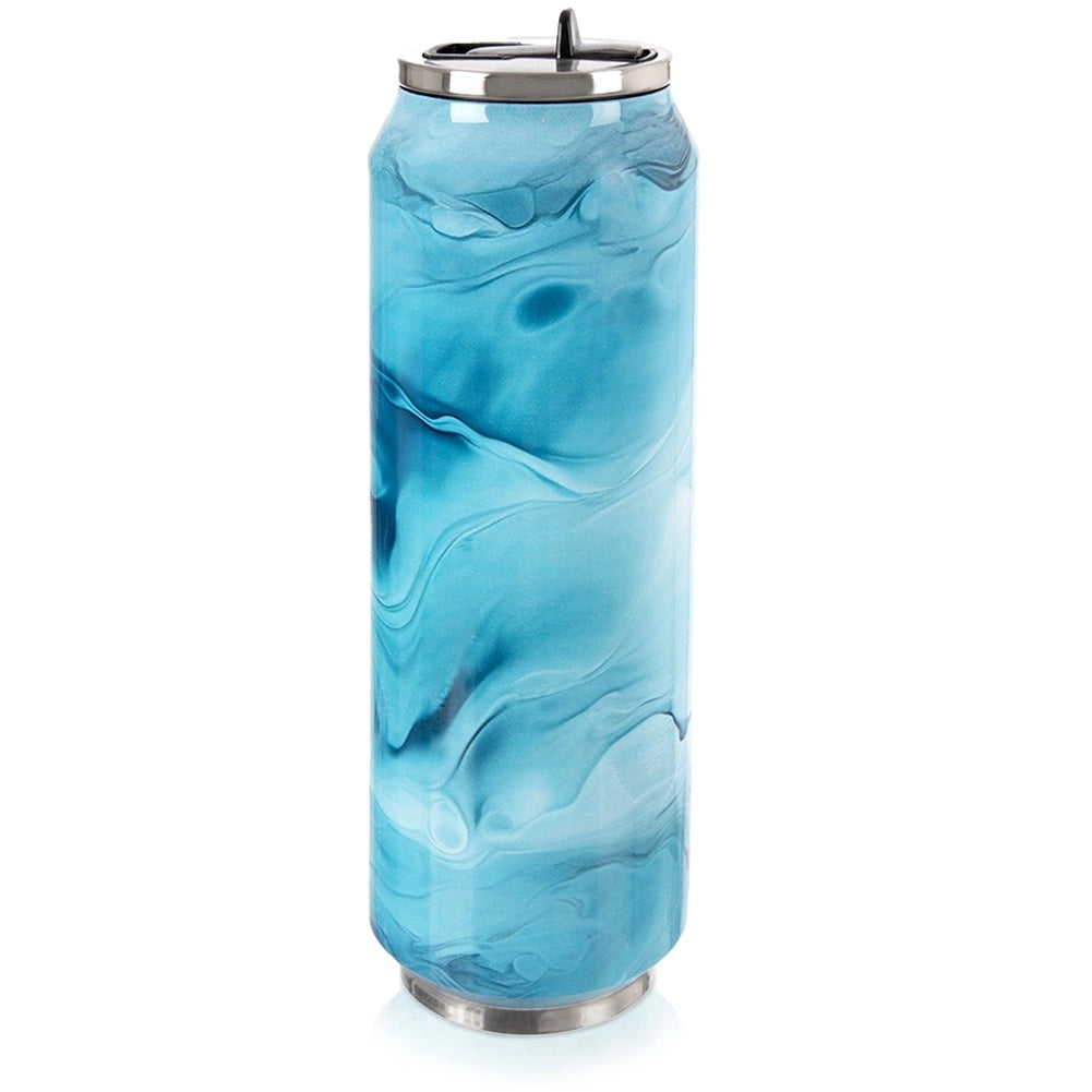 Thermal Travel Mug, Stainless Steel, 700 ml, Blue