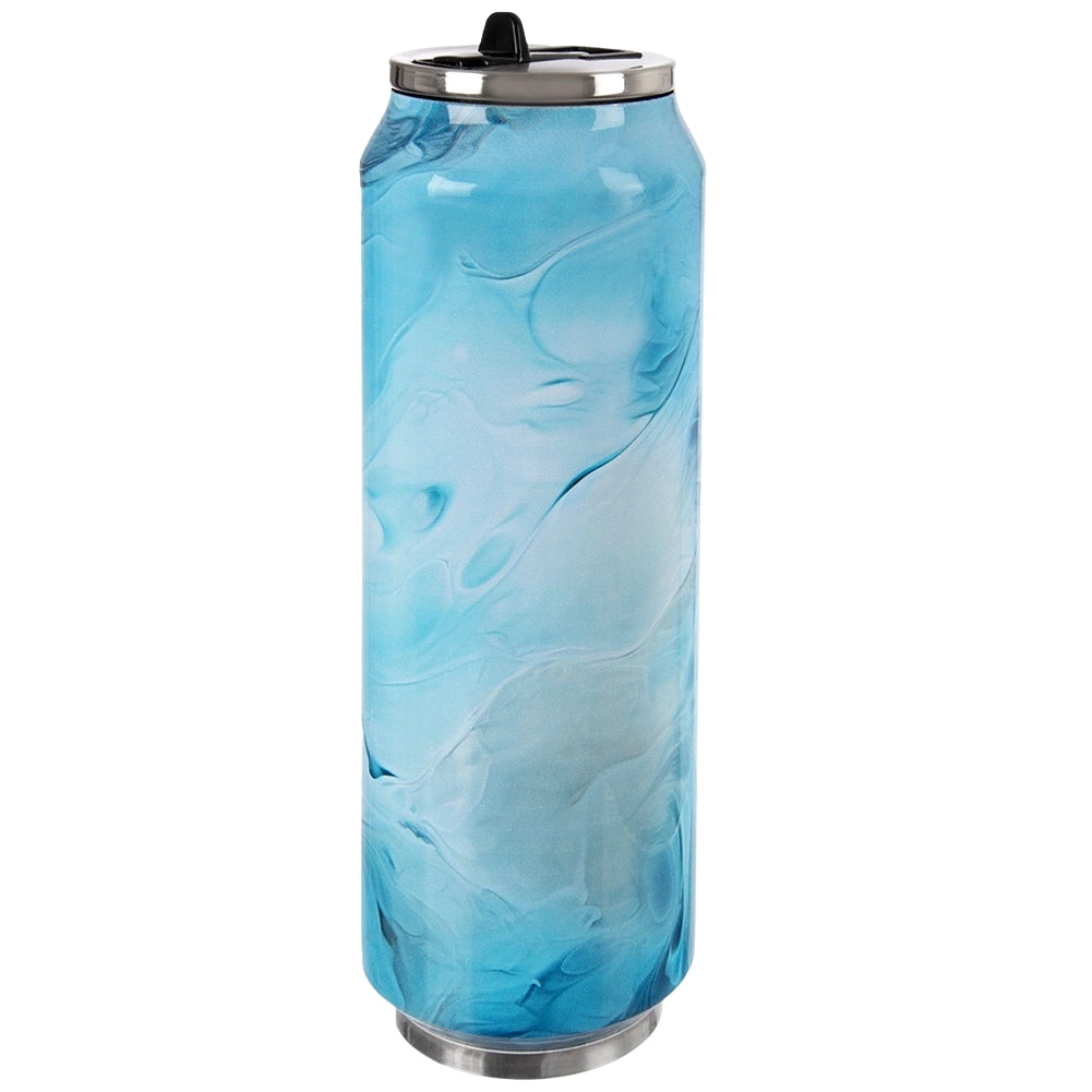 Thermal Travel Mug, Stainless Steel, 700 ml, Blue