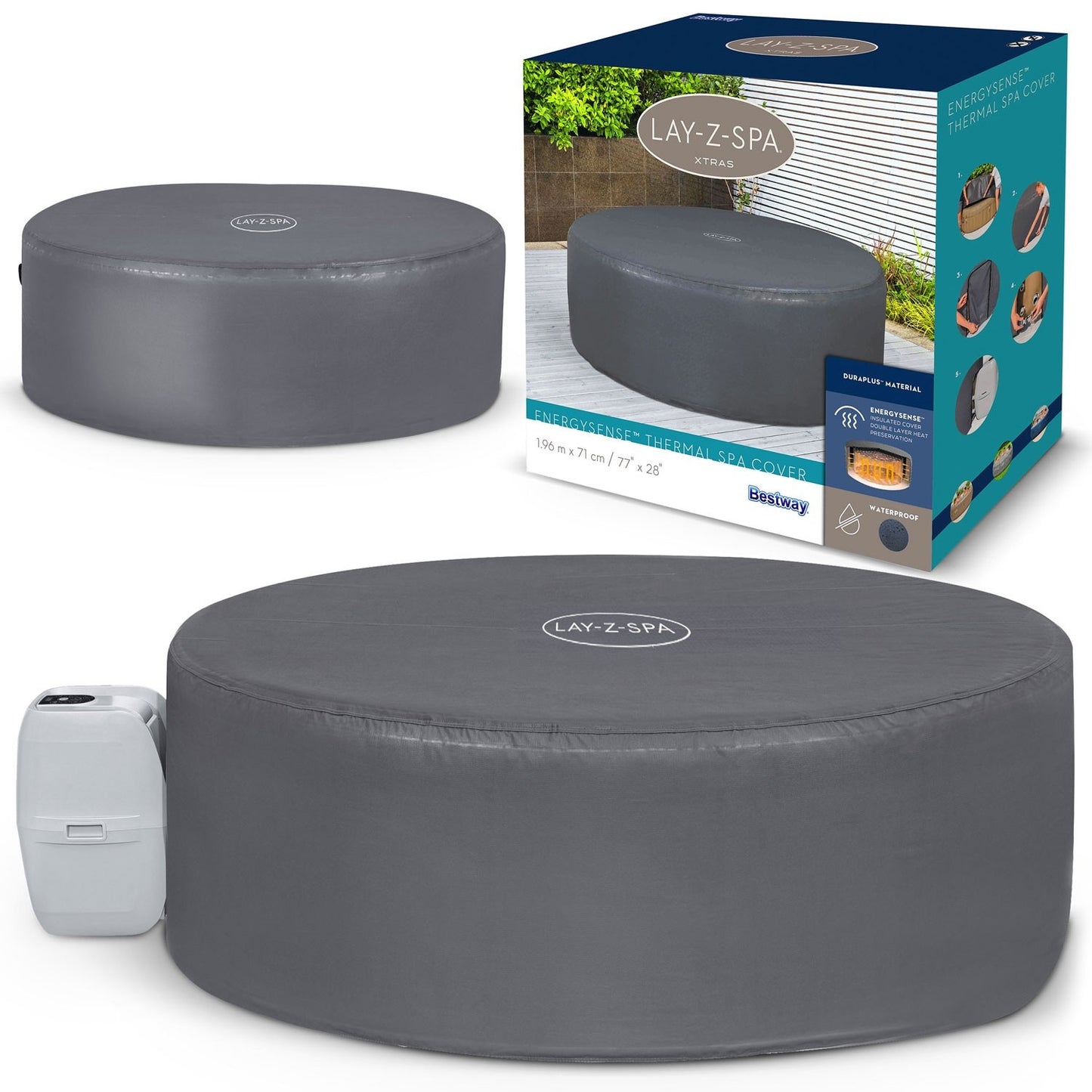 Thermal cover for SPA 196 x 71 cm Bestway 60318