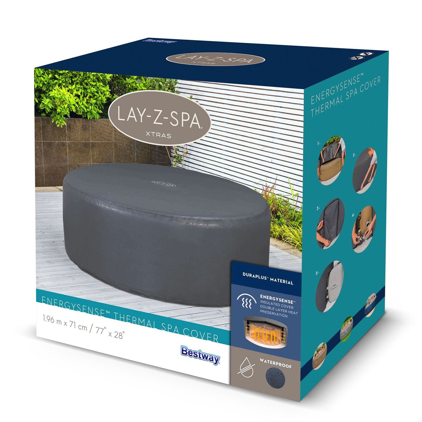 Thermal cover for SPA 196 x 71 cm Bestway 60318