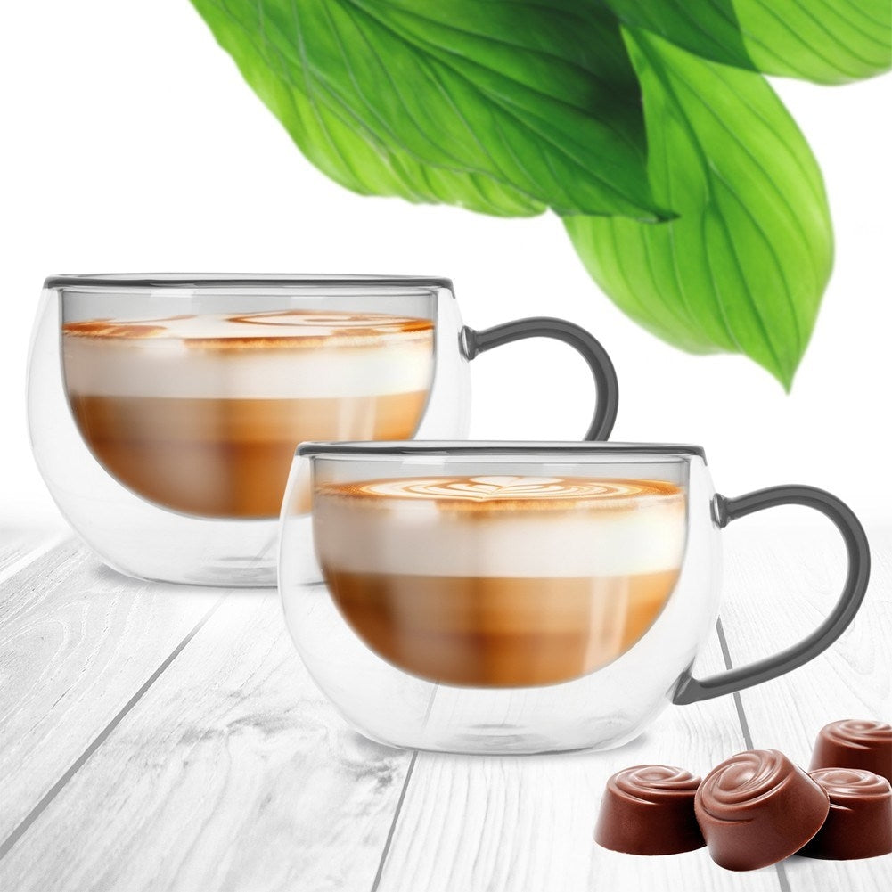 Thermal double glasses 300ml - Perfect for coffee and tea