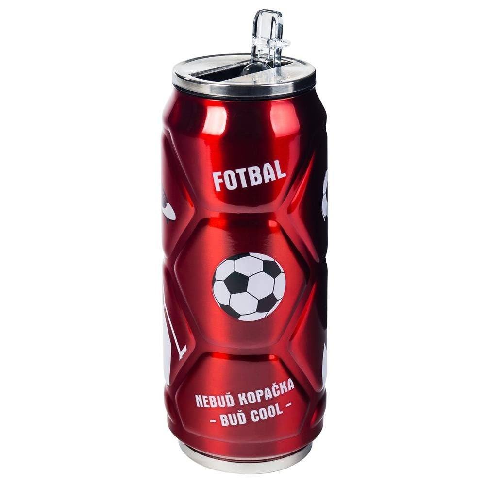 Thermo mug can ball red 500 ml