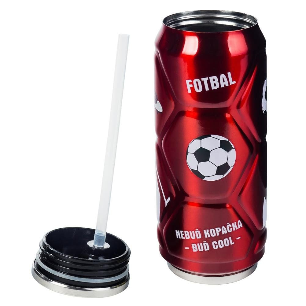 Thermo mug can ball red 500 ml