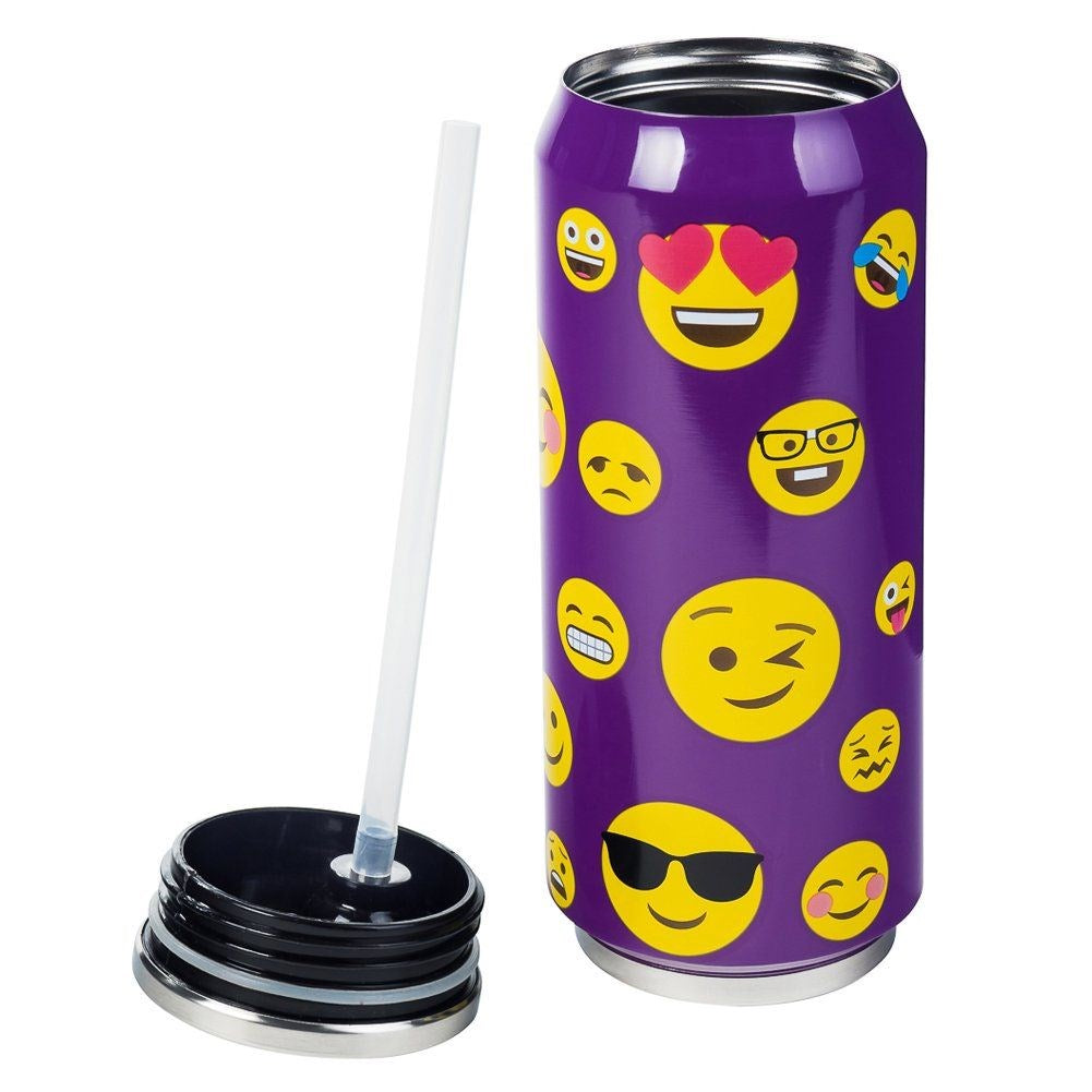 Thermo mug can smile purple 500 ml