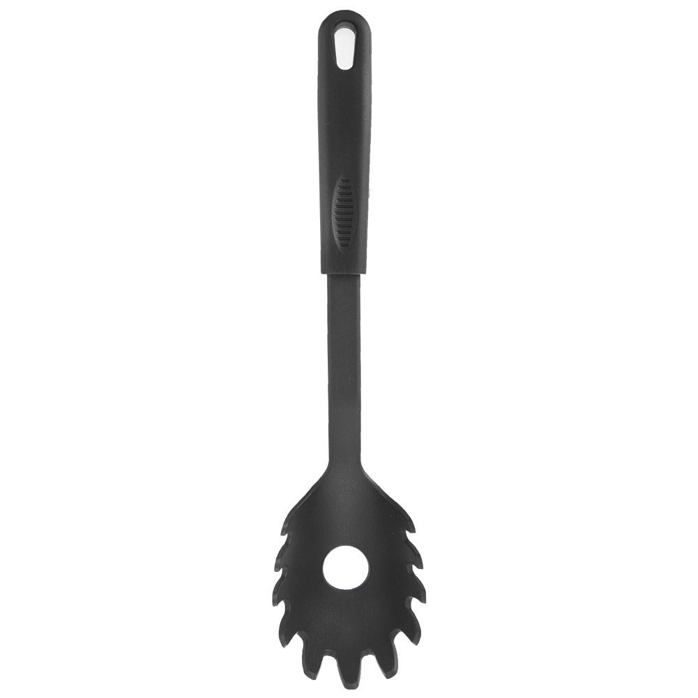 Thermoplastic pasta spoon BLACKLINE 31 cm