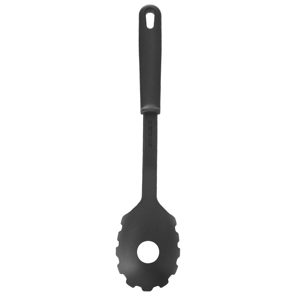 Thermoplastic pasta spoon BLACKLINE 31 cm