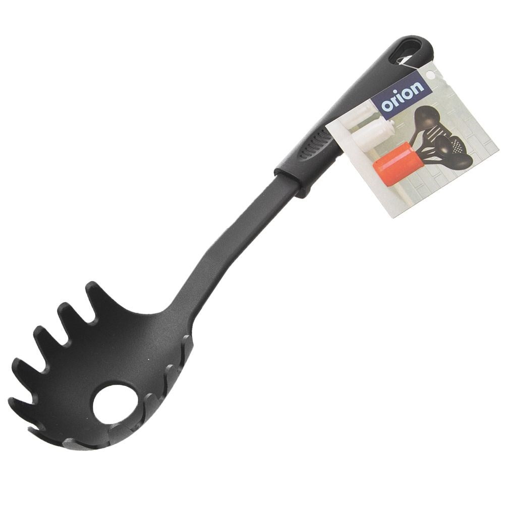 Thermoplastic pasta spoon BLACKLINE 31 cm