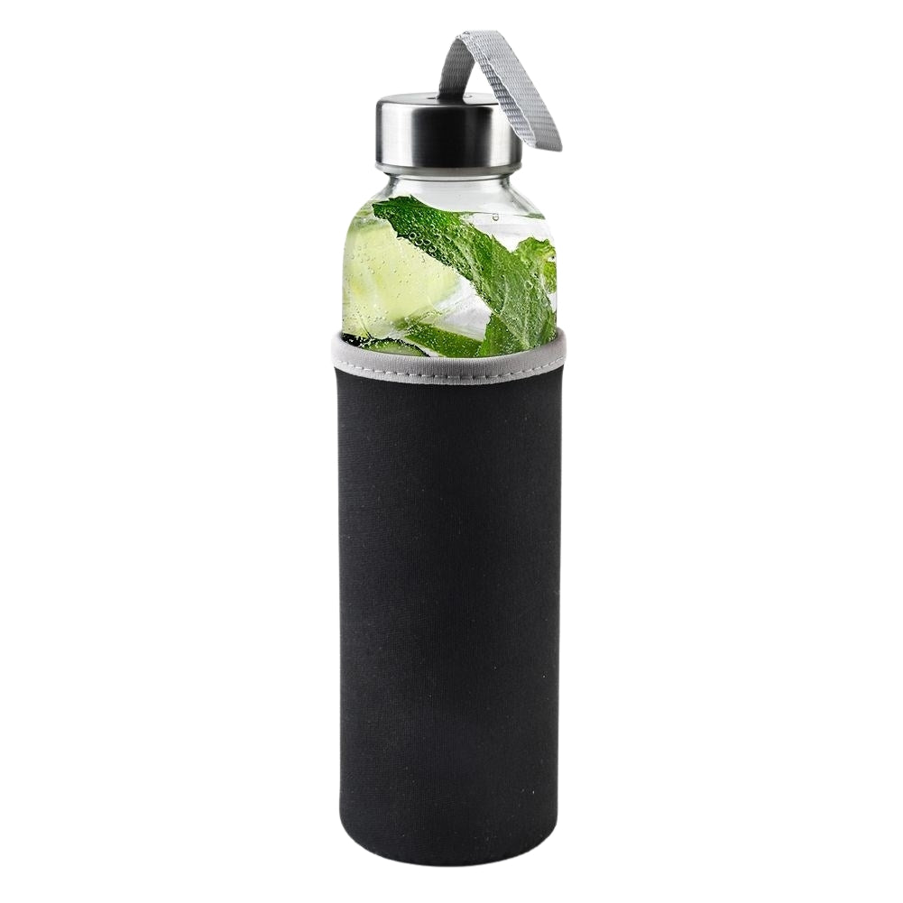 Thermos bottle with tight cap for drinks on the go