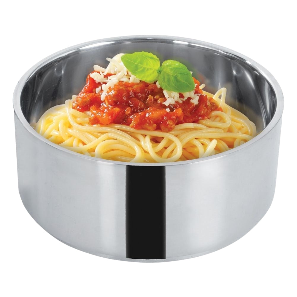 Thermos food box in stainless steel with three containers