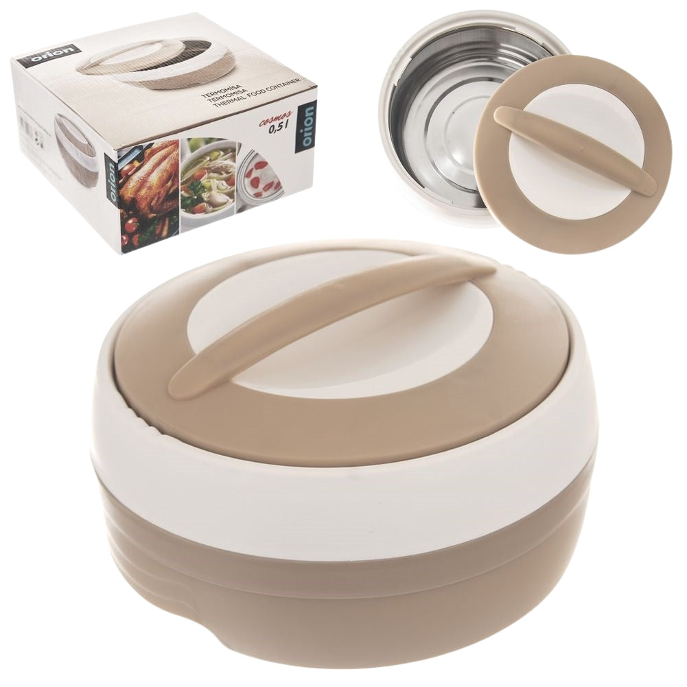 Thermos for hot food - Stainless steel, keeps warm for 2 hours