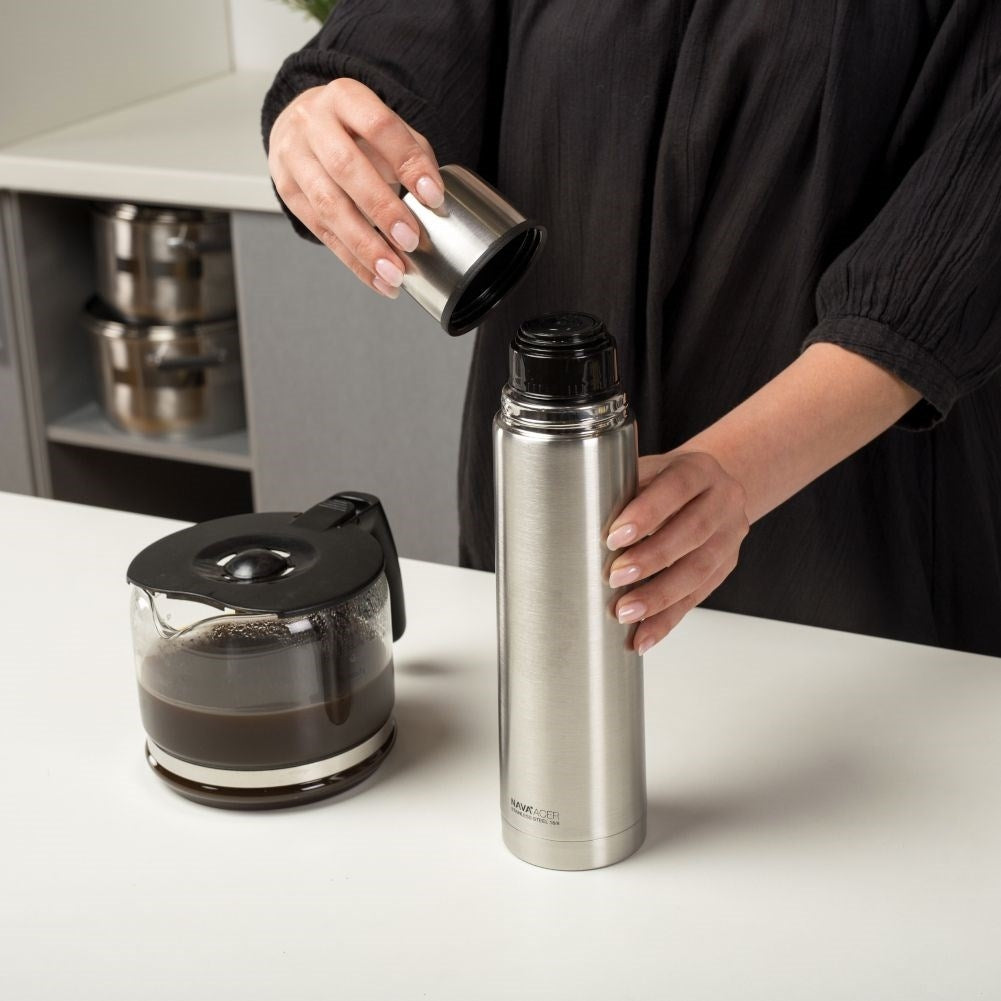 Thermos in Stainless Steel with Double Vacuum Walls