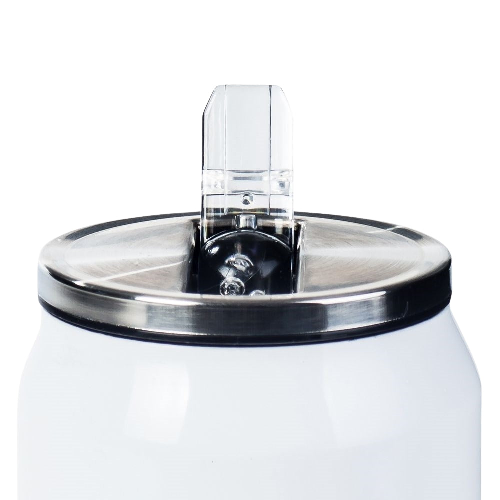 Thermos jar with flip-up nozzle and straw, 12 hours of heat