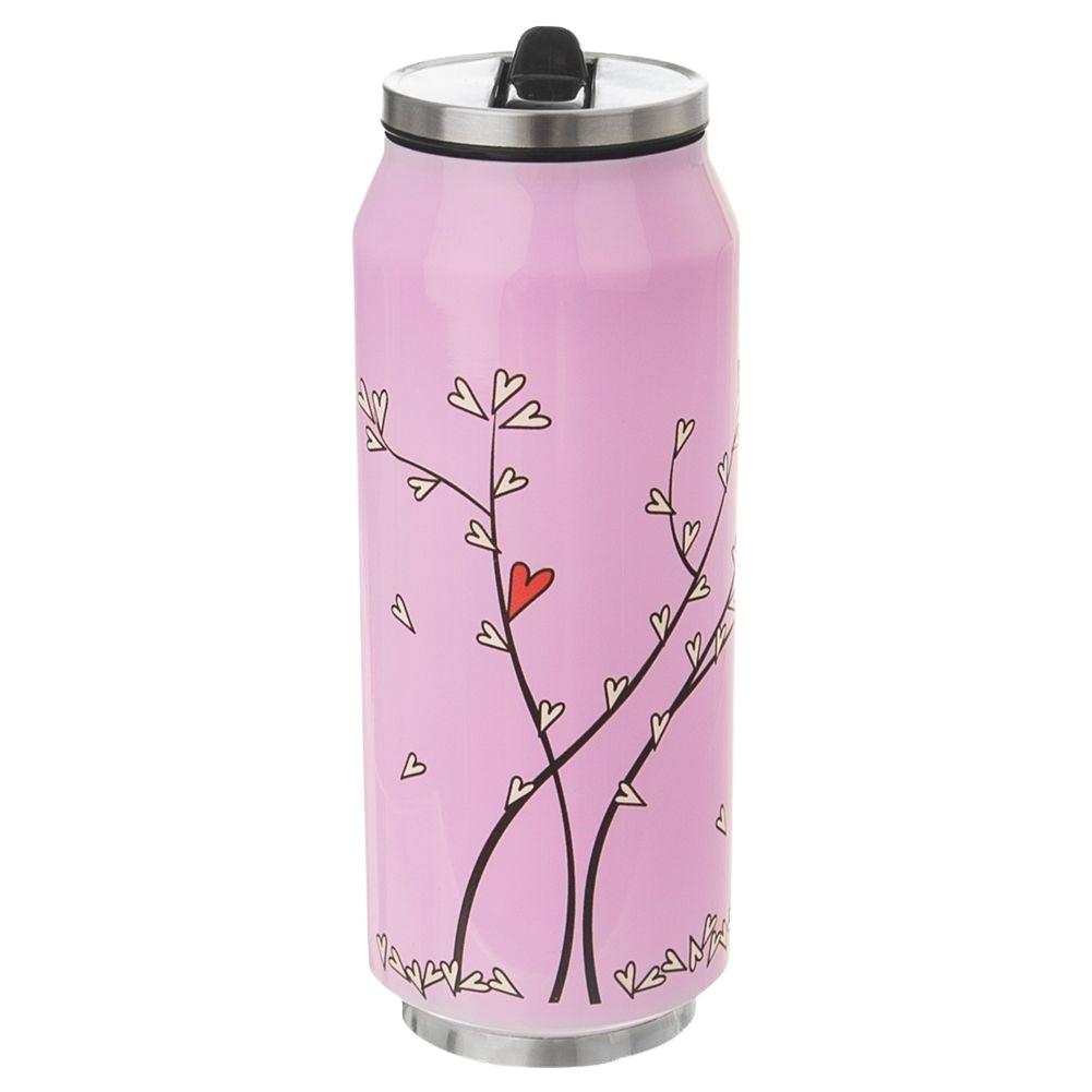 Thermos jar with spout and straw - keeps heat for 12 hours