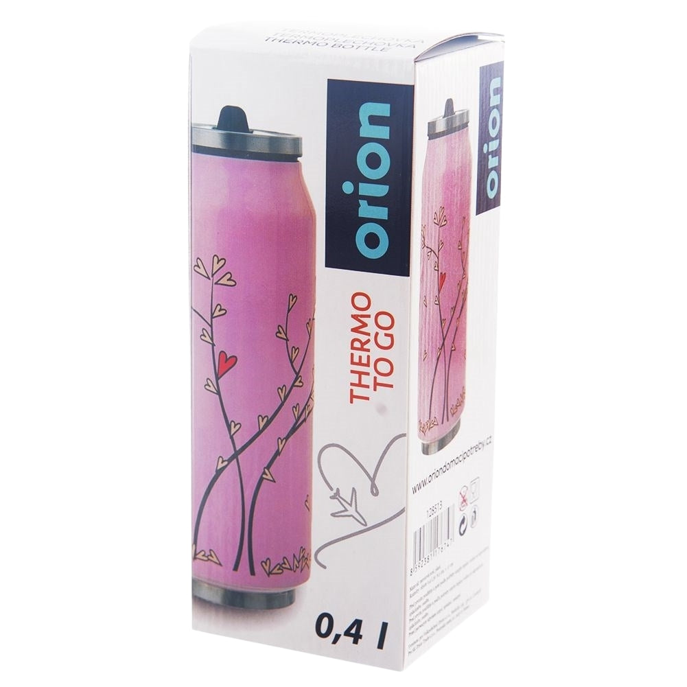Thermos jar with spout and straw - keeps heat for 12 hours