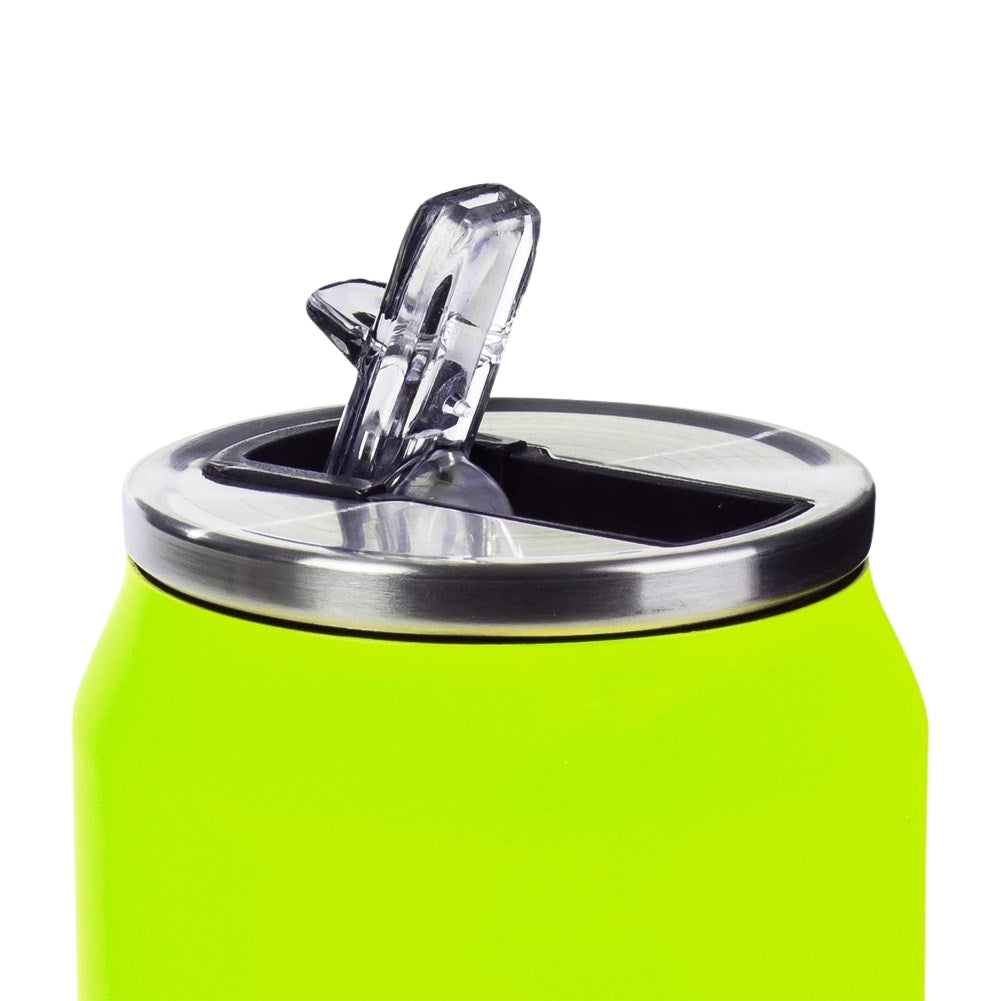 Thermos jar with spout and straw, keeps heat for 12 hours