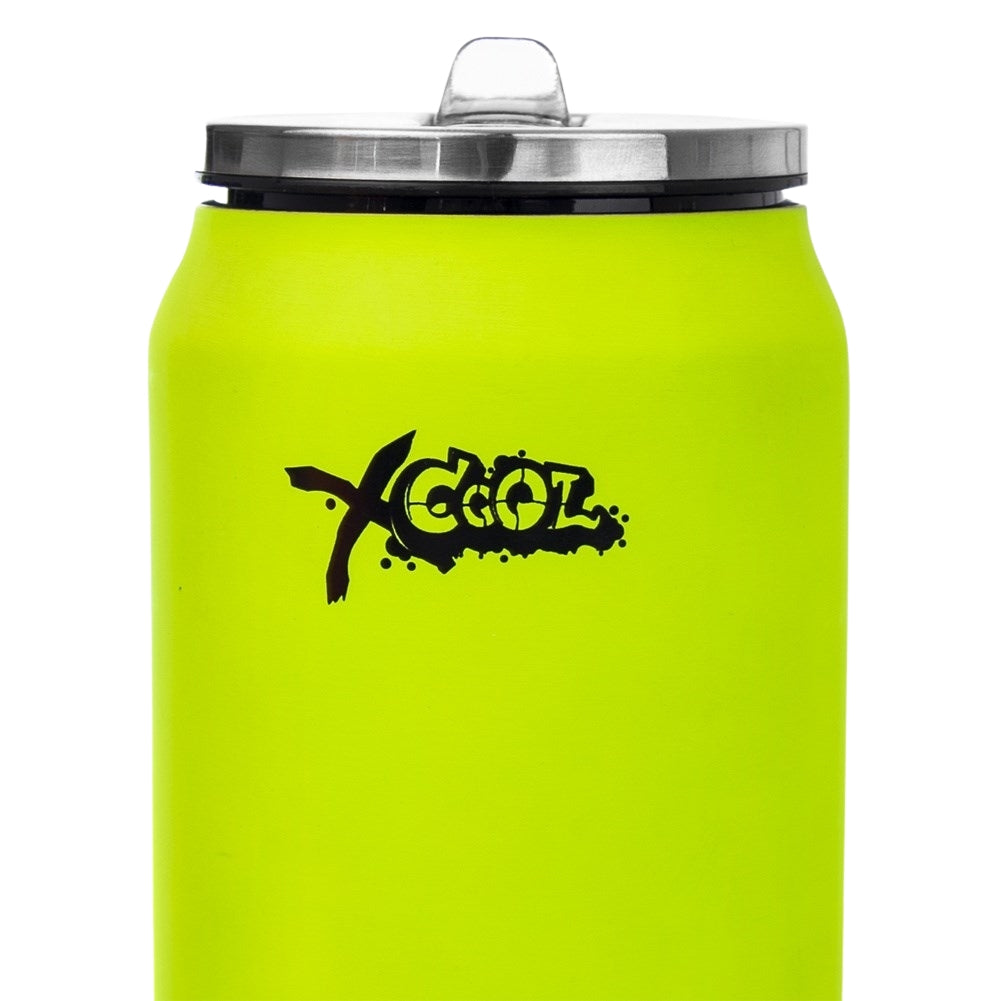 Thermos jar with spout and straw, keeps heat for 12 hours