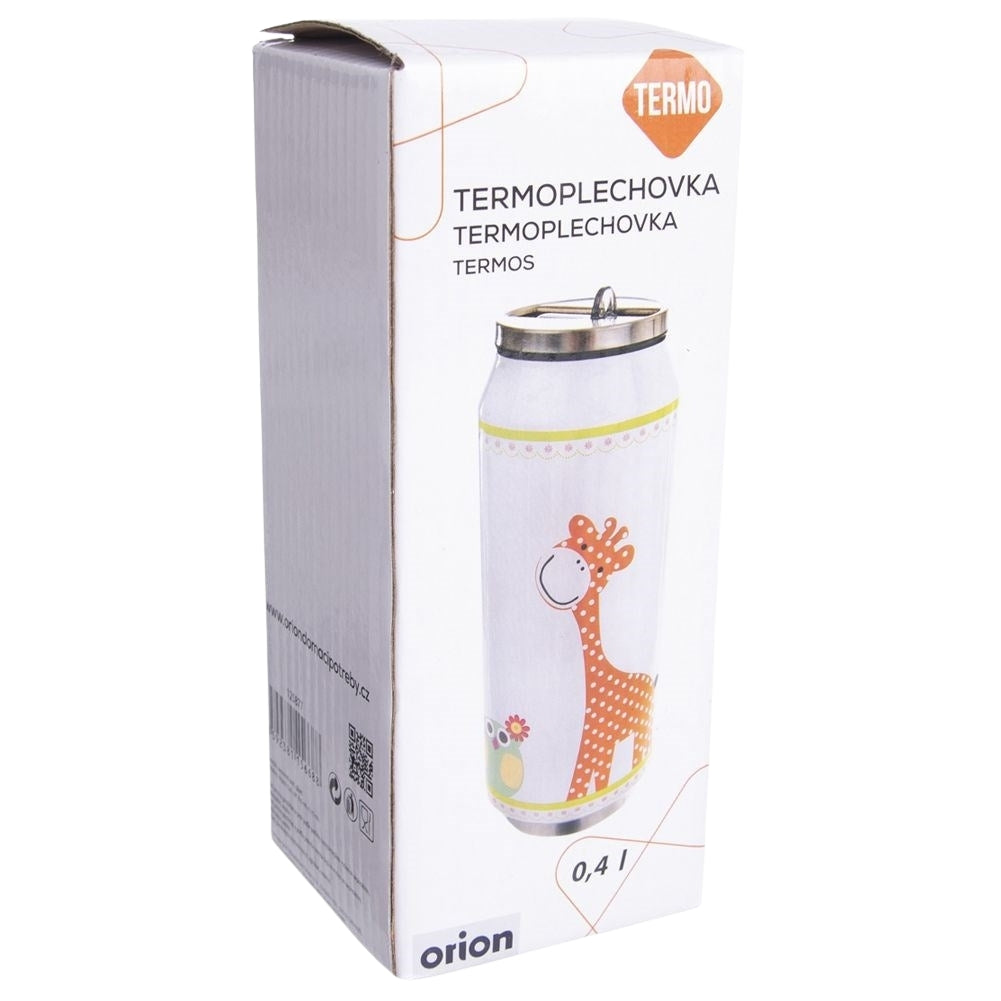 Thermos jar with spout and straw - keeps heat for 12 hours
