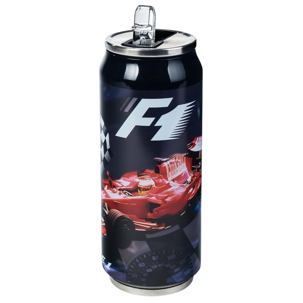 Thermos jar with spout and straw, keeps heat for 12 hours