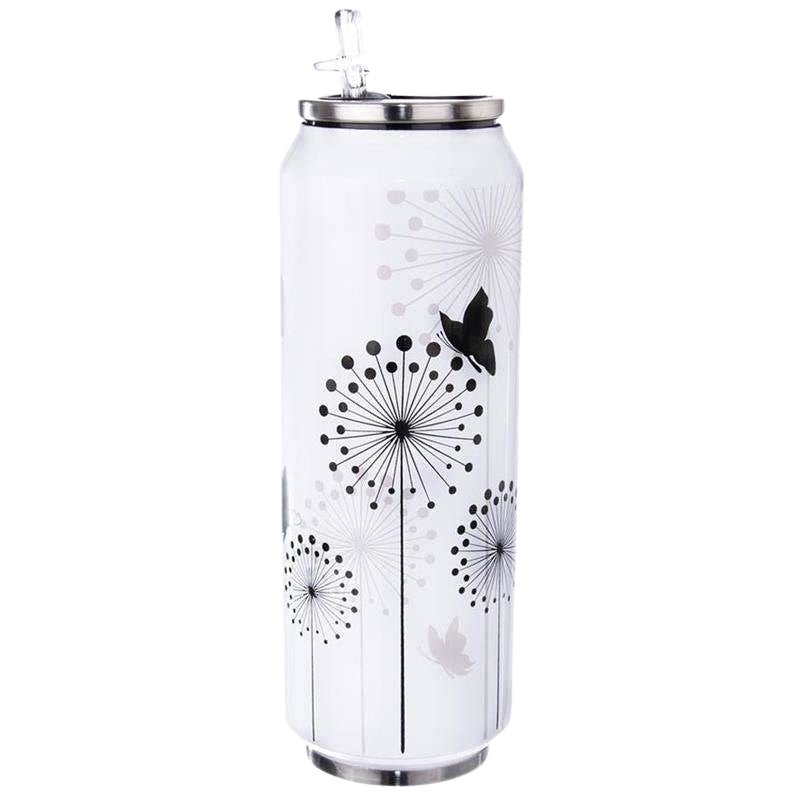 Thermos jar with spout and straw - keeps heat for 12 hours