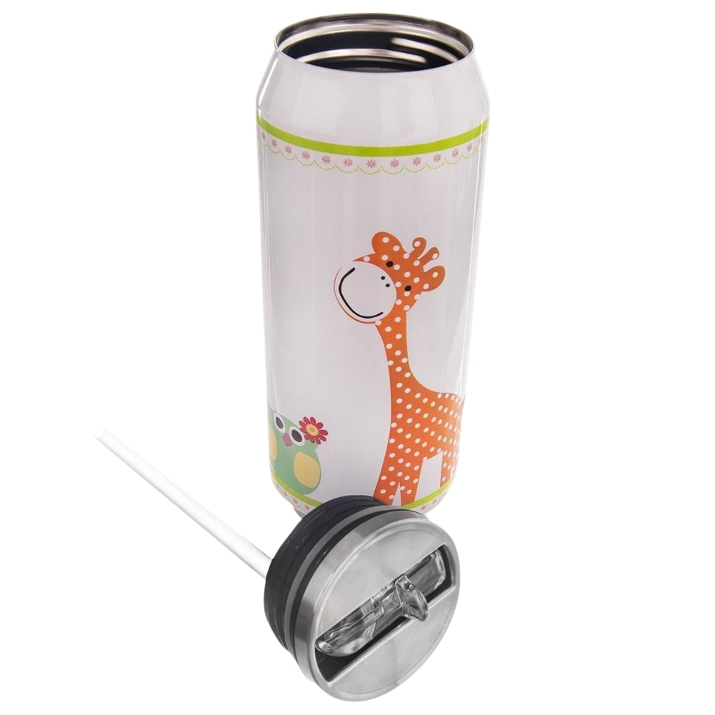 Thermos jar with spout and straw - keeps heat for 12 hours