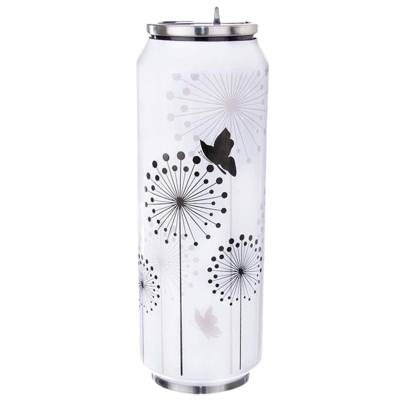 Thermos jar with spout and straw - keeps heat for 12 hours