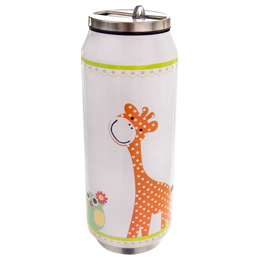 Thermos jar with spout and straw - keeps heat for 12 hours