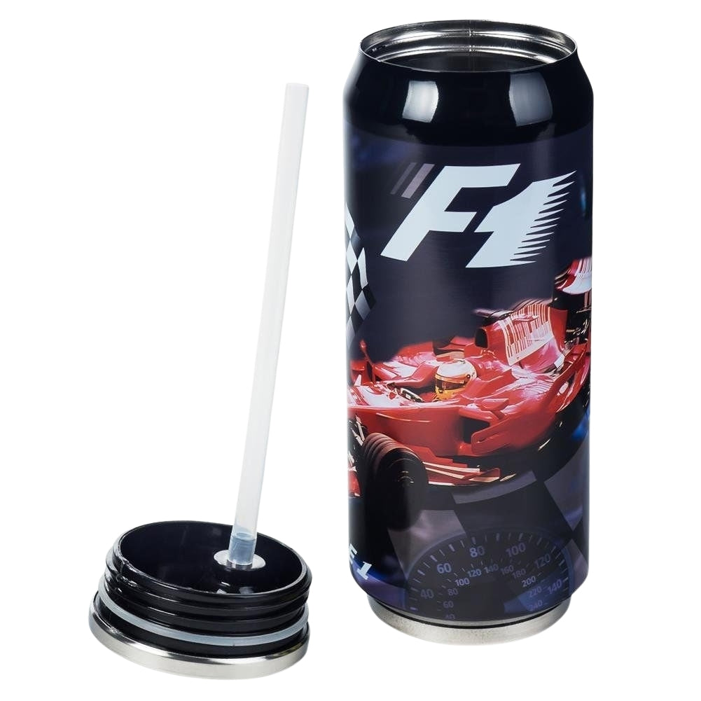 Thermos jar with spout and straw, keeps heat for 12 hours
