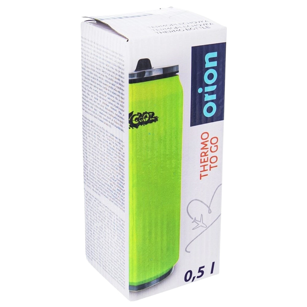 Thermos jar with spout and straw, keeps heat for 12 hours