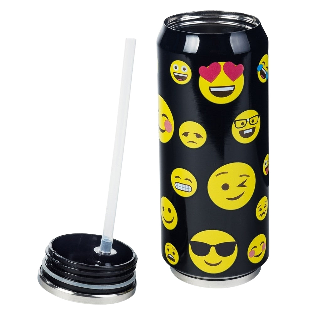 Thermos jar with spout and straw, keeps warm for 12 hours