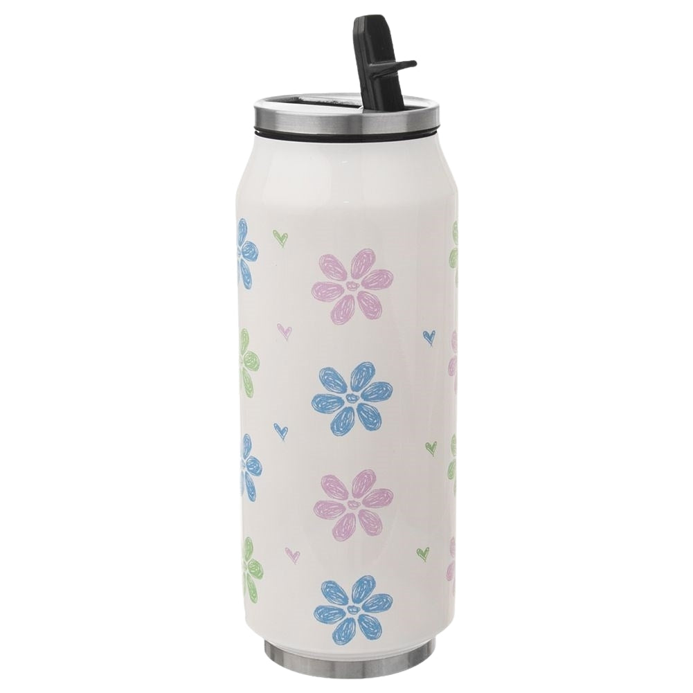 Thermos jar with straw - 12h heat retention