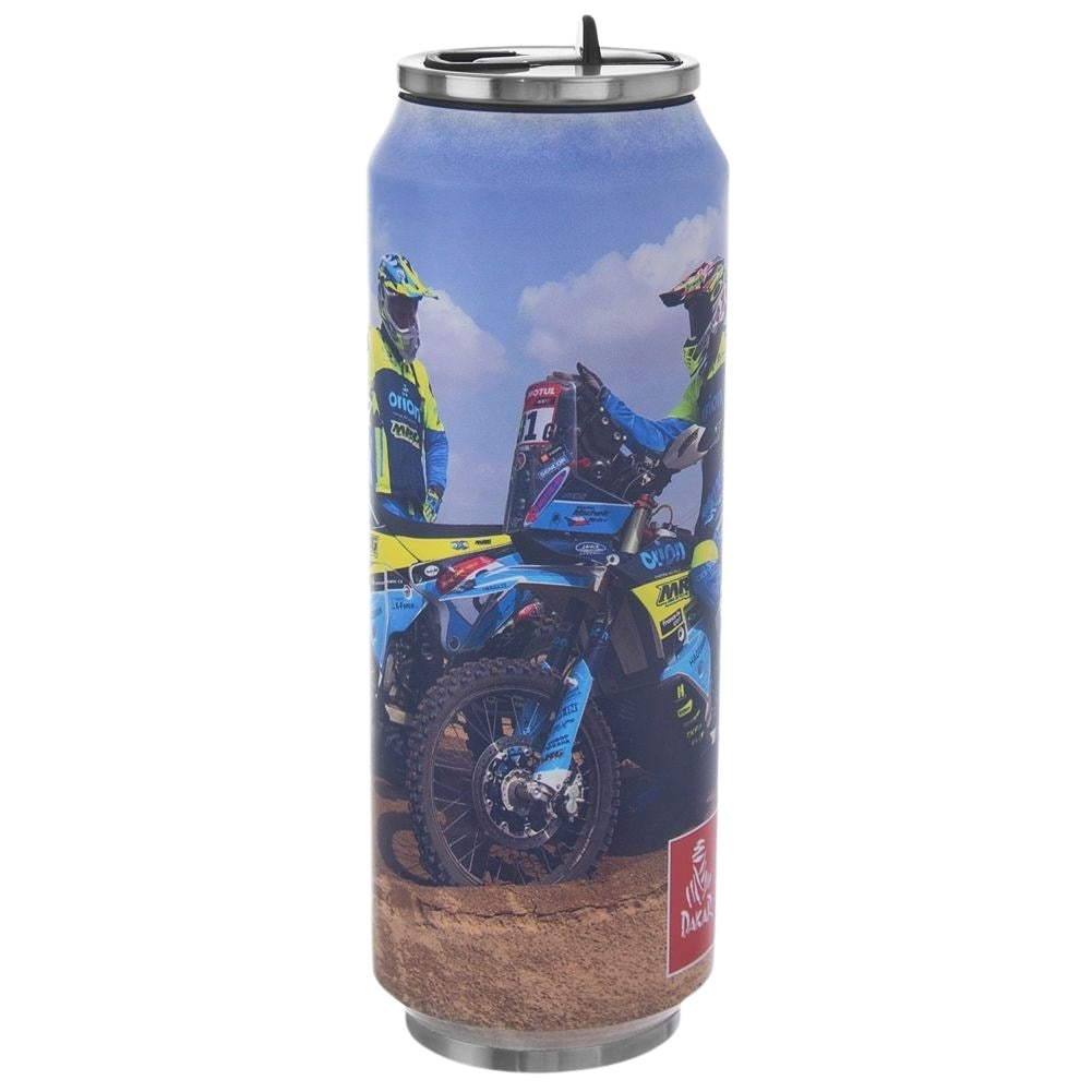 Thermos jar with straw - keeps heat for 12 hours