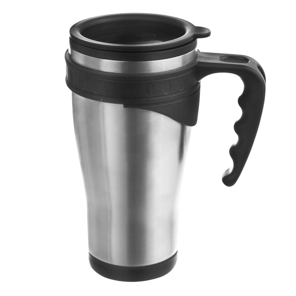 Thermos mug for Hot and Cold DrinksDiscover our high-quality thermos mug that is perfect for both hot and cold drinks. It has a lid with a silicone seal and a convenient opening for drinking. With its vacuum-insulated double wall, it keeps your drink