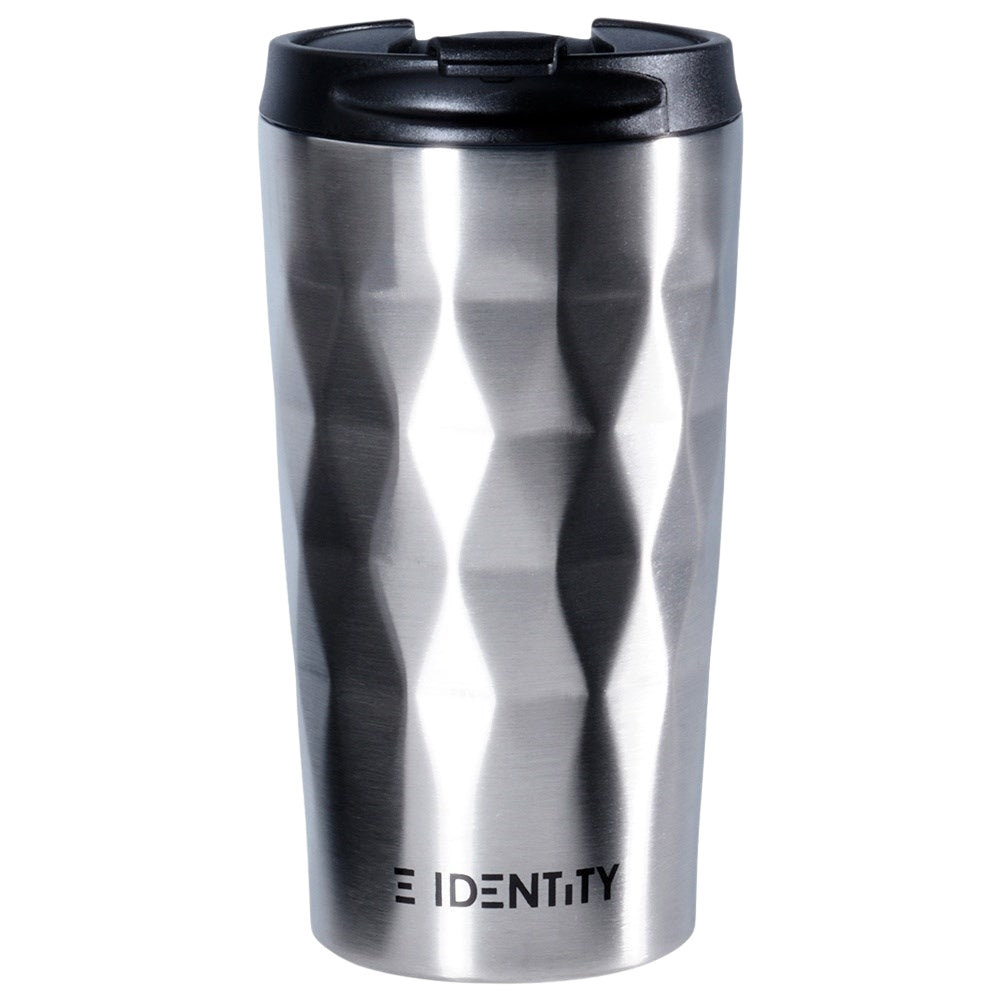 Thermos mug in matt turquoise for hot and cold drinks