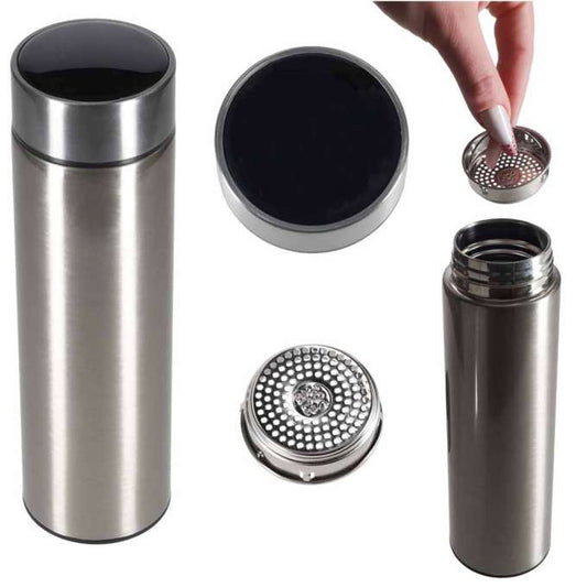 Thermos mug smart LED 500ml silver